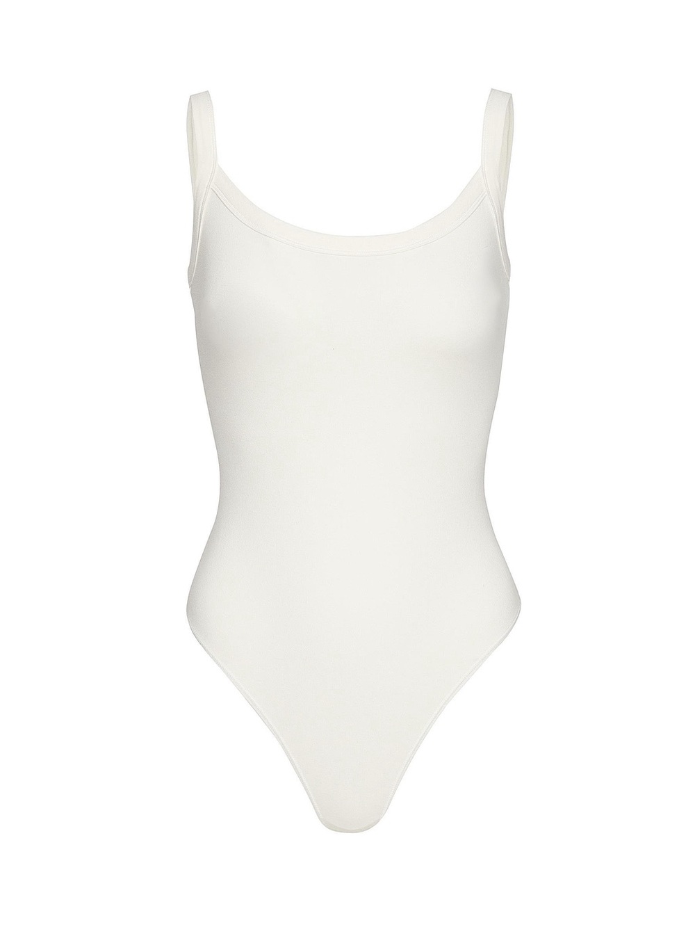 SKIMS Cotton Jersey Scoop Neck Bodysuit